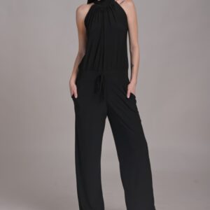 Serena High Neck Knotted Jumpsuit
