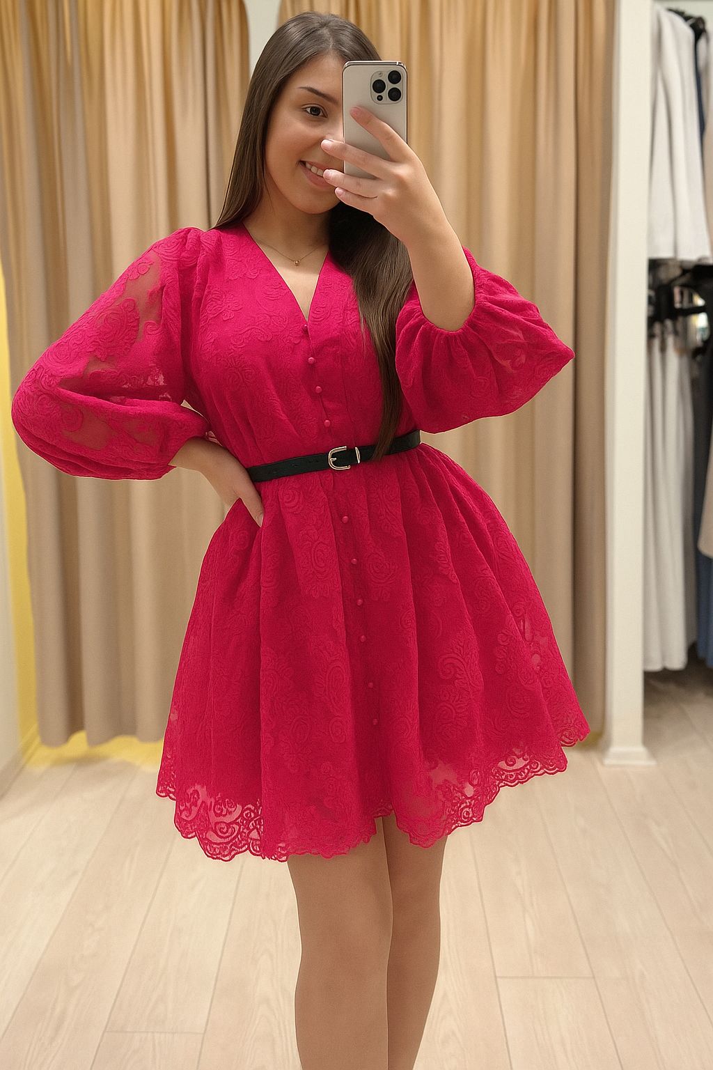 Barbie Mini Lace Dress - Image 4