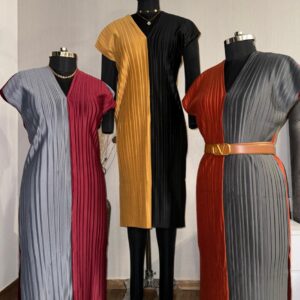 Nova Pleated Dress