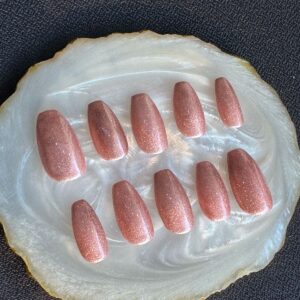 Glitter Chrome PressOn Nails