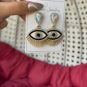 Evil Eye Earpiece | Water Proof | Anti Tarnish