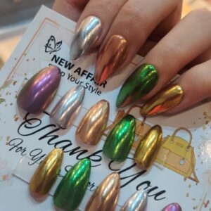 Chrome PressOn Nails - MULTI