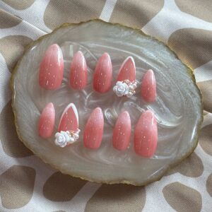 Pink Nude Ombre Nail PressOns