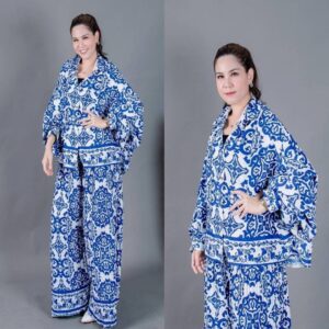 Feriha Puff Sleeve Imported Cord