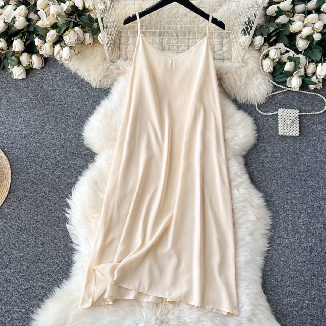 Tassel Long Dress (with inner) - Image 3