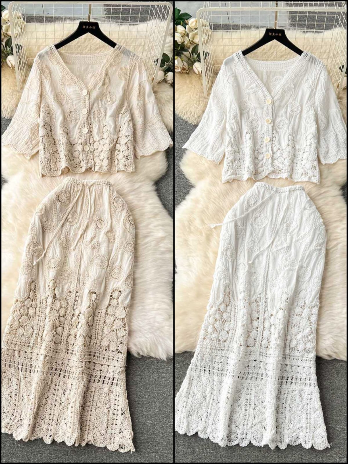 Zia Crochet Coord Set - Image 4